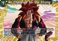 No Challenge for the Strong - Legend of the Dragon Balls - Dragon Ball Super: Masters card