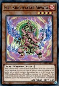 Fire King Avatar Arvata - OTS Tournament Pack 25 - YuGiOh card