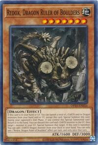 Redox, Dragon Ruler of Boulders - OTS Tournament Pack 25 - YuGiOh card