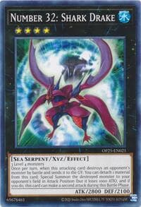 Number 32: Shark Drake - OTS Tournament Pack 25 - YuGiOh card
