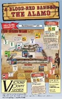 A Blood-Red Banner: The Alamo - Victory Point Games - Boardgames card