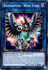 Raidraptor - Wise Strix - OTS Tournament Pack 25 - YuGiOh card