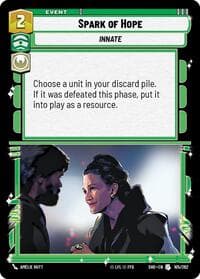 Spark of Hope - Shadows of the Galaxy - Star Wars: Unlimited card