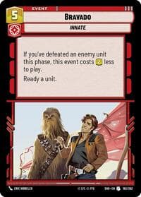 Bravado - Shadows of the Galaxy - Star Wars: Unlimited card