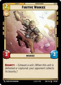 Fugitive Wookiee - Shadows of the Galaxy - Star Wars: Unlimited card