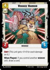 Wookiee Warrior - Shadows of the Galaxy - Star Wars: Unlimited card