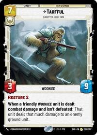 Tarfful - Kashyyyk Chieftain - Shadows of the Galaxy - Star Wars: Unlimited card
