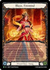 Blaze, Firemind - HER117 - Flesh and Blood: Promo Cards - Flesh and Blood TCG card