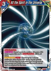 All the Spirit in the Universe - Legend of the Dragon Balls - Dragon Ball Super: Masters card
