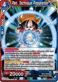Pan, Technique Preparation - Legend of the Dragon Balls - Dragon Ball Super: Masters card