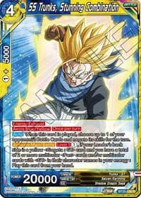 SS Trunks, Stunning Combination - Legend of the Dragon Balls - Dragon Ball Super: Masters card