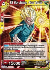 SS Son Gohan, Final Battle - Legend of the Dragon Balls - Dragon Ball Super: Masters card