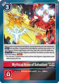 Mythical Arms of Salvation! - Infernal Ascension - Digimon Card Game card