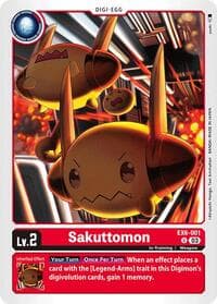 Sakuttomon - Infernal Ascension - Digimon Card Game card