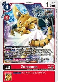 Zubamon - Infernal Ascension - Digimon Card Game card