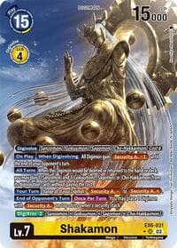 Shakamon (Alternate Art) - Infernal Ascension - Digimon Card Game card