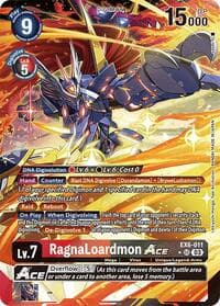 RagnaLoardmon ACE (Alternate Art) - Infernal Ascension - Digimon Card Game card