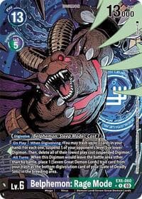 Belphemon: Rage Mode (Alternate Art) - Infernal Ascension - Digimon Card Game card