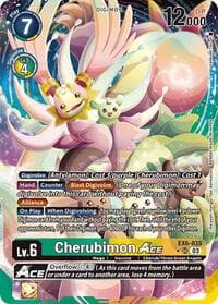 Cherubimon ACE (Alternate Art) - Infernal Ascension - Digimon Card Game card