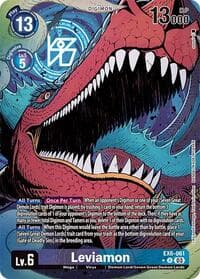 Leviamon (Alternate Art) - Infernal Ascension - Digimon Card Game card