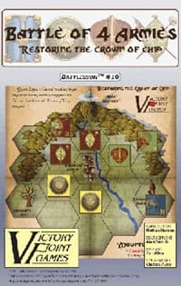 Battle of 4 Armies - Victory Point Games - Boardgames card