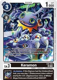 Keramon - Infernal Ascension - Digimon Card Game card