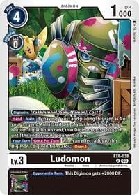 Ludomon - Infernal Ascension - Digimon Card Game card