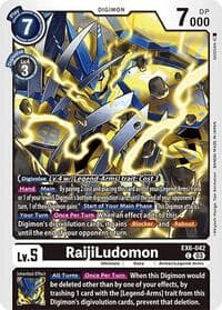 RaijiLudomon - Infernal Ascension - Digimon Card Game card