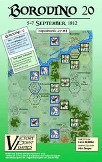 Borodino 20 - Victory Point Games - Boardgames card