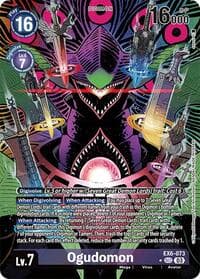 Ogudomon (Alternate Art) - Infernal Ascension - Digimon Card Game card