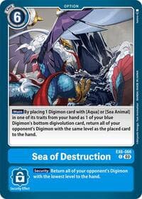 Sea of Destruction - Infernal Ascension - Digimon Card Game card