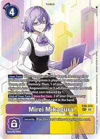 Mirei Mikagura - Infernal Ascension - Digimon Card Game card