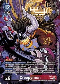 Creepymon (Alternate Art) - Infernal Ascension - Digimon Card Game card