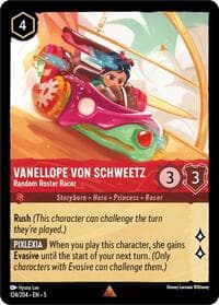 Vanellope von Schweetz - Random Roster Racer - Shimmering Skies - Disney Lorcana card