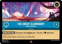 The Great Illuminary - Radiant Ballroom - Shimmering Skies - Disney Lorcana card