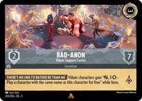 Bad-Anon - Villain Support Center - Shimmering Skies - Disney Lorcana card