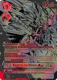 RagnaLoardmon ACE (Textured) - Infernal Ascension - Digimon Card Game card