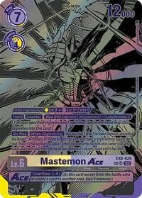 Mastemon ACE (Textured) - Infernal Ascension - Digimon Card Game card