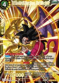 SS4 Son Goku Vs Nuova Shenron, Clash With a Soldier - Legend of the Dragon Balls - Dragon Ball Super: Masters card