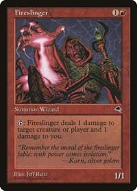 Fireslinger - Tempest - Magic: The Gathering card