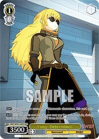 Yang: Determined (OFR) - RWBY Premium Booster - Weiss Schwarz card