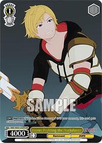 Jaune: Fighting the Nuckelavee (OFR) - RWBY Premium Booster - Weiss Schwarz card