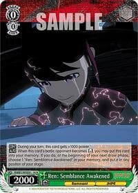 Ren: Semblance Awakened - RWBY Premium Booster - Weiss Schwarz card