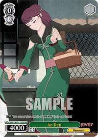 An Ren (OFR) - RWBY Premium Booster - Weiss Schwarz card
