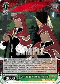 Corsac & Fennec Albain - RWBY Premium Booster - Weiss Schwarz card