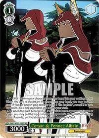 Corsac & Fennec Albain (OFR) - RWBY Premium Booster - Weiss Schwarz card