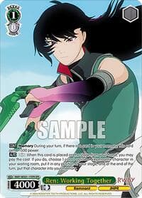 Ren: Working Together (OFR) - RWBY Premium Booster - Weiss Schwarz card