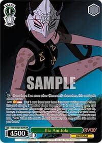 Ilia Amitola (OFR) - RWBY Premium Booster - Weiss Schwarz card