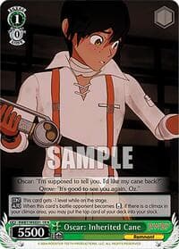 Oscar: Inherited Cane - RWBY Premium Booster - Weiss Schwarz card