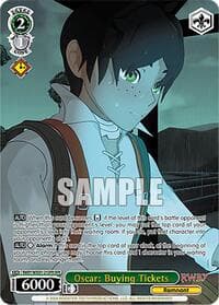 Oscar: Buying Tickets (OFR) - RWBY Premium Booster - Weiss Schwarz card